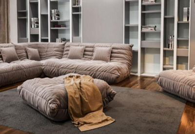 Divani & Sofa: mobilă cu rotunjimi