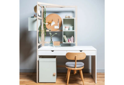 SDHouse: trei birouri minimaliste pentru camera copilului