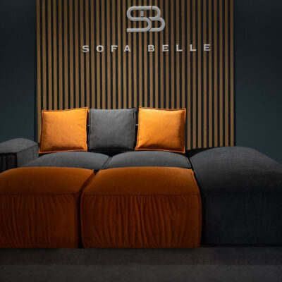 Sofa Bella – tapițate moi și joase