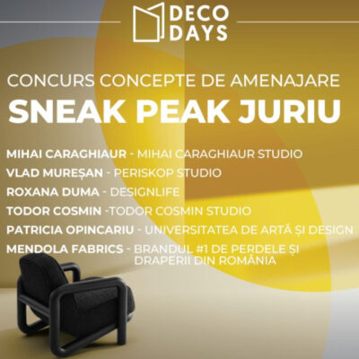 Deco Days 2024 – concepte de amenajare câștigătoare