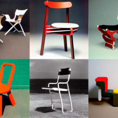 Mobilier generat de inteligența artificială