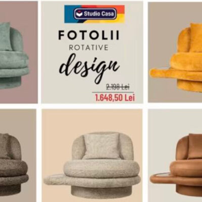 Studio Casa – ați mai văzut asemenea fotoliu?