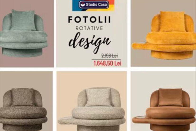 Studio Casa – ați mai văzut asemenea fotoliu?