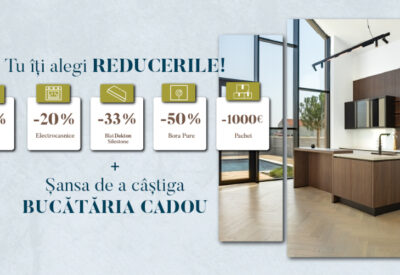 Câștigă o bucătărie cadou de la Kuxa!