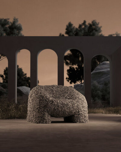 Hortensia Chair din Metavers: scaunul imaginar, vândut în realitate