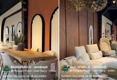 MobilaDalin deschide al doilea showroom din București