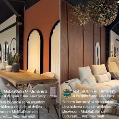 MobilaDalin deschide al doilea showroom din București