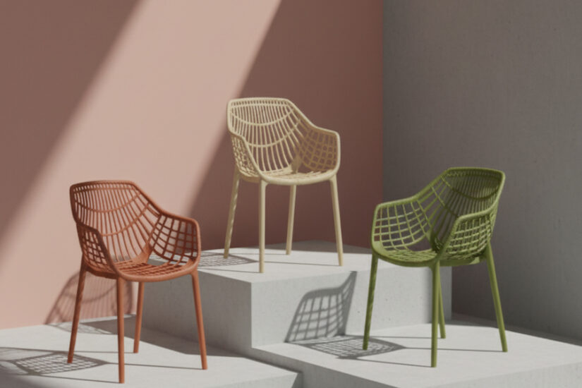 Dolplast: scaune outdoor care respiră