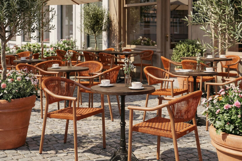 P&M Furniture începe primăvara cu mobilier împletit