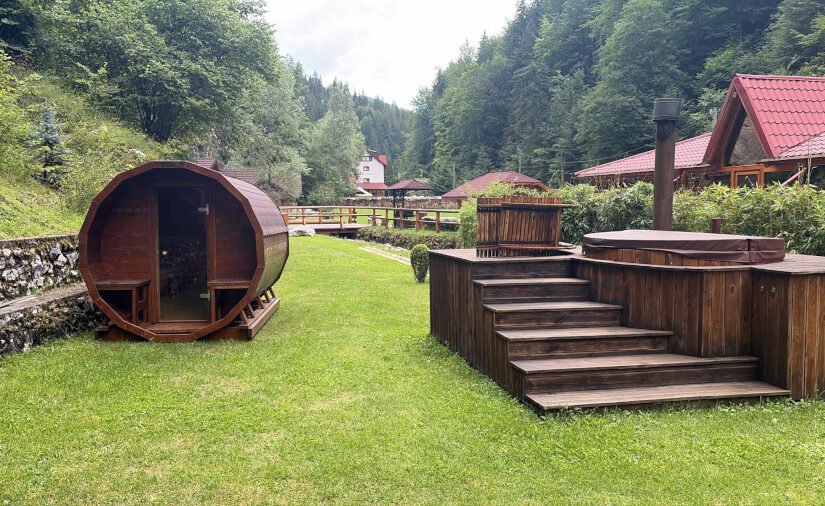 Rustic World – sauna de exterior, produsă în România
